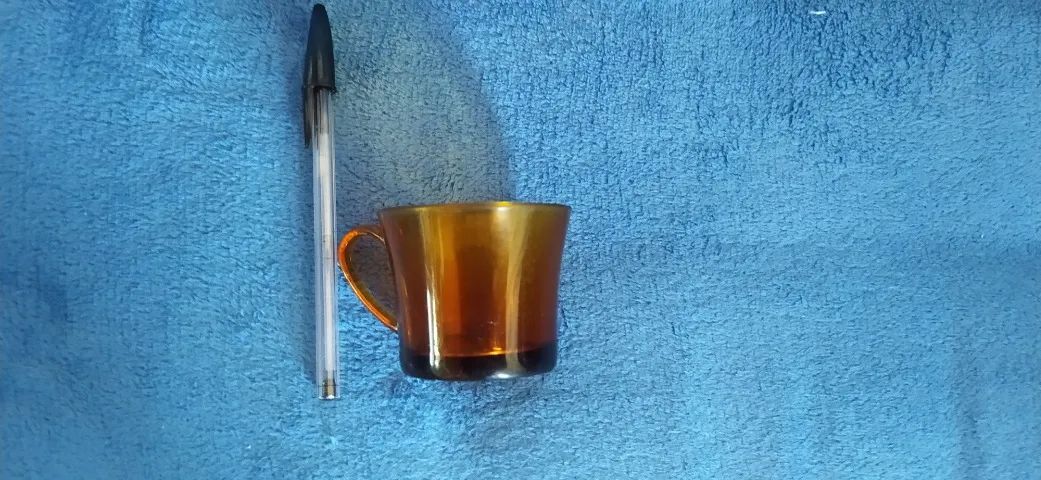 Mini Xícara de Café Duralex original made in Spain capacidade de 100 ML ANOS 80 - Foto 2