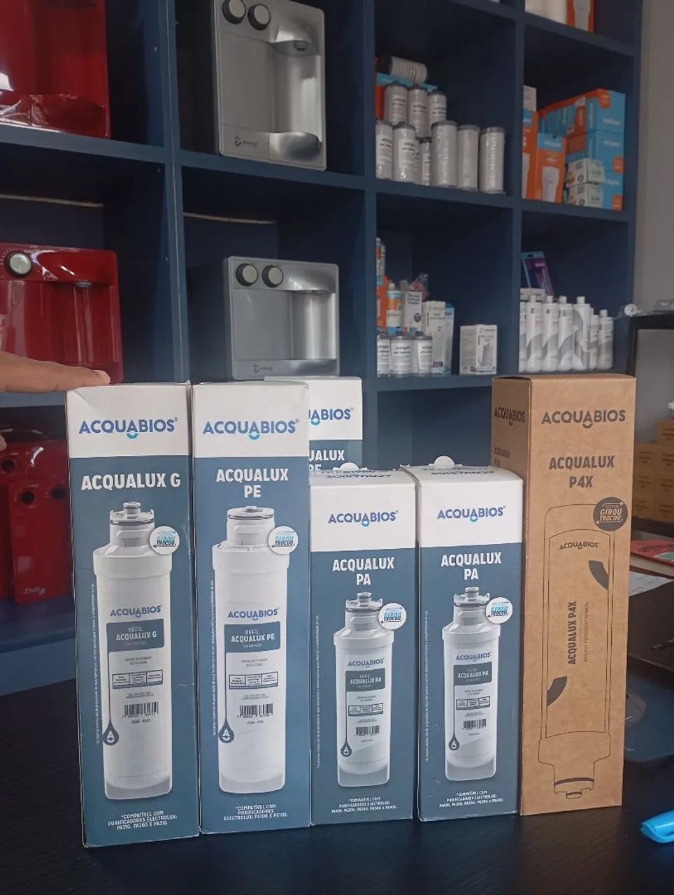 Refil Filtro de Água Electrolux modelos Similares