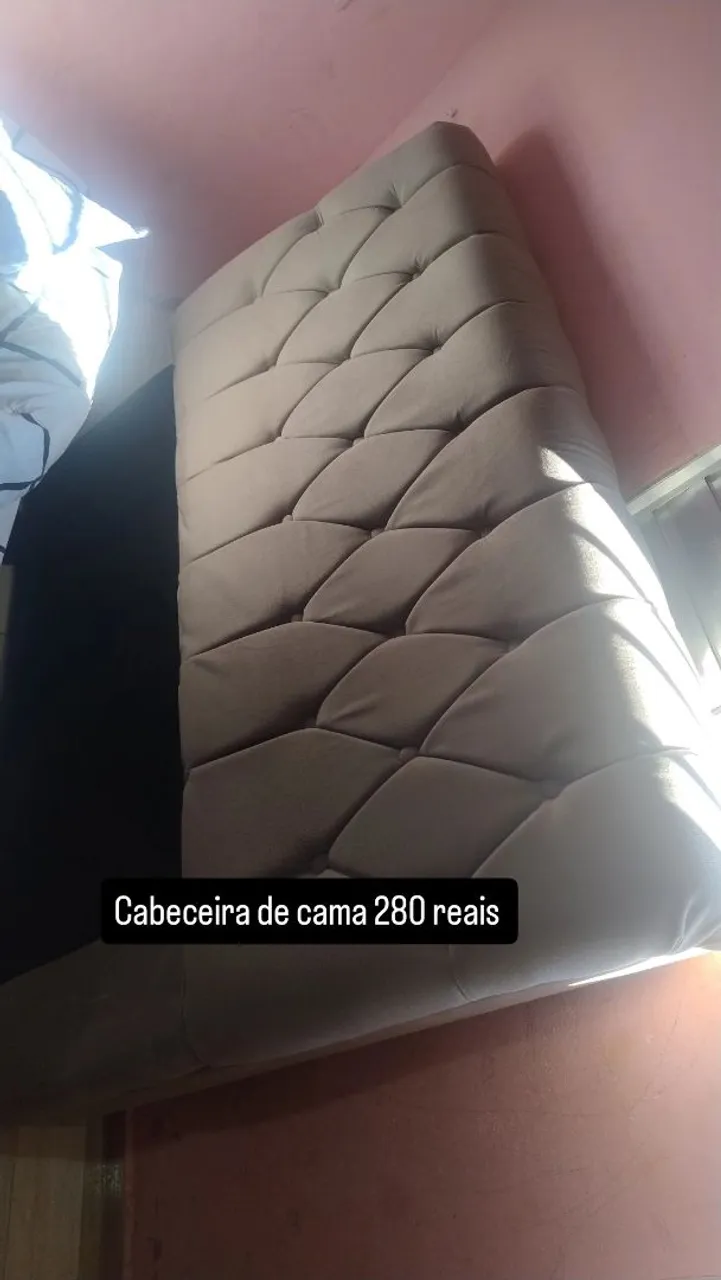 Cabeceira de Cama Estofada - 280 reais