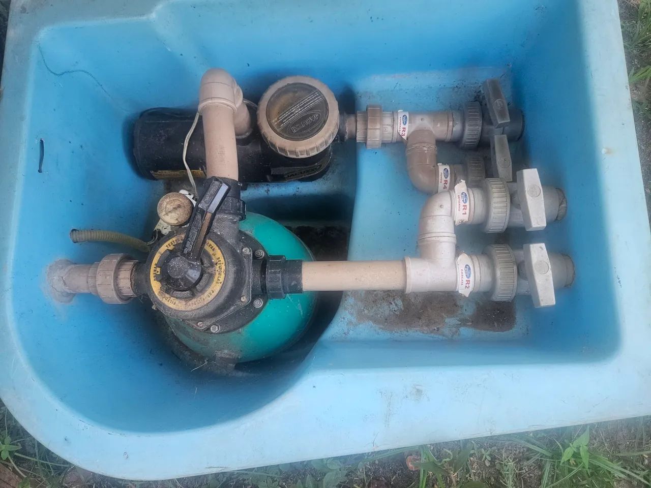 Piscina instalada funcionando tudo  - Foto 3