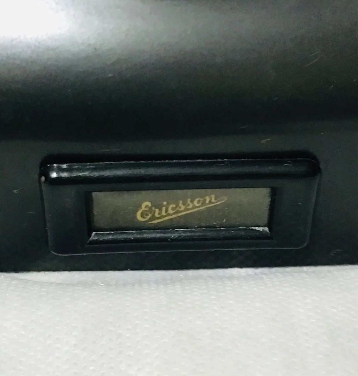Aparelho de Telefone fixo antigo de disco, preto, de baquilete-MARCA ERICSON anos 60! - Foto 5