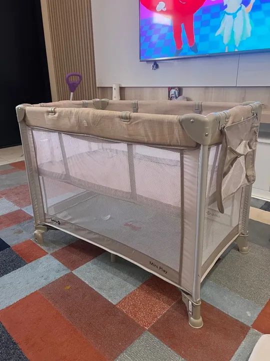 Berço Portátil Safety 1st Mini Play Desmontável