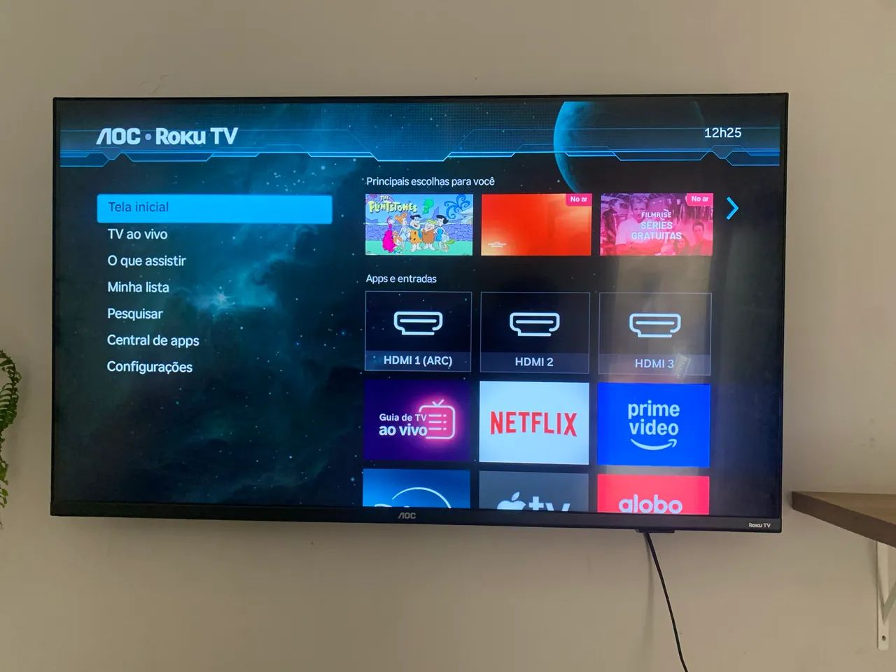 SMART TV ROKU 45 polegadas 64313034633987121