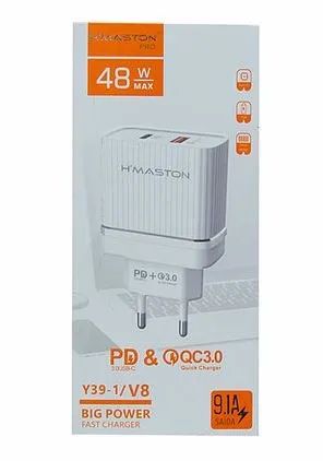 Carregador H?Maston 9.1A 48W V8 - loja física - garantia  - Foto 2