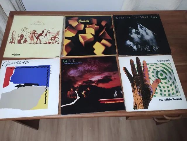 Disco de Vinil (usado) - Coleção Genesis - 6 álbuns
