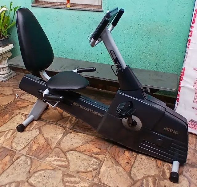 Ate 10x sem Juros - Bicicleta Ergométrica Eletromagnética Horizontal Embreex - Profissiona