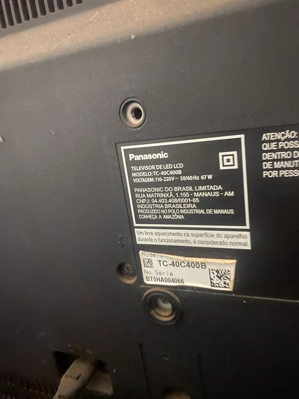 Vende - se tv Panasonic 40 polegadas  - Foto 2