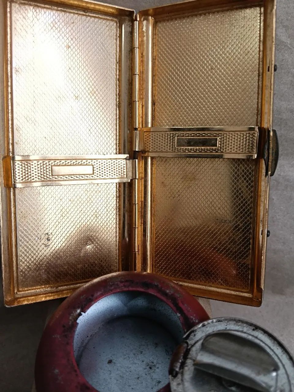 Cinzeiro e Cigarreira antigos/vintage  - Foto 3