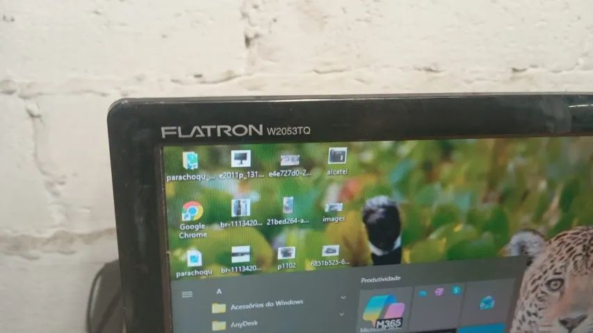 Monitor Lg Flatron W2053tq 20' Polegadas Tela Em Bom Estado - Foto 3