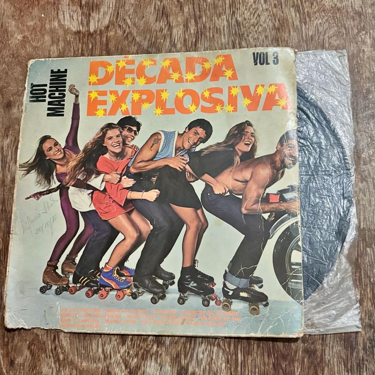 LP usado "Década Explosiva - Hot Machine Vol. 3