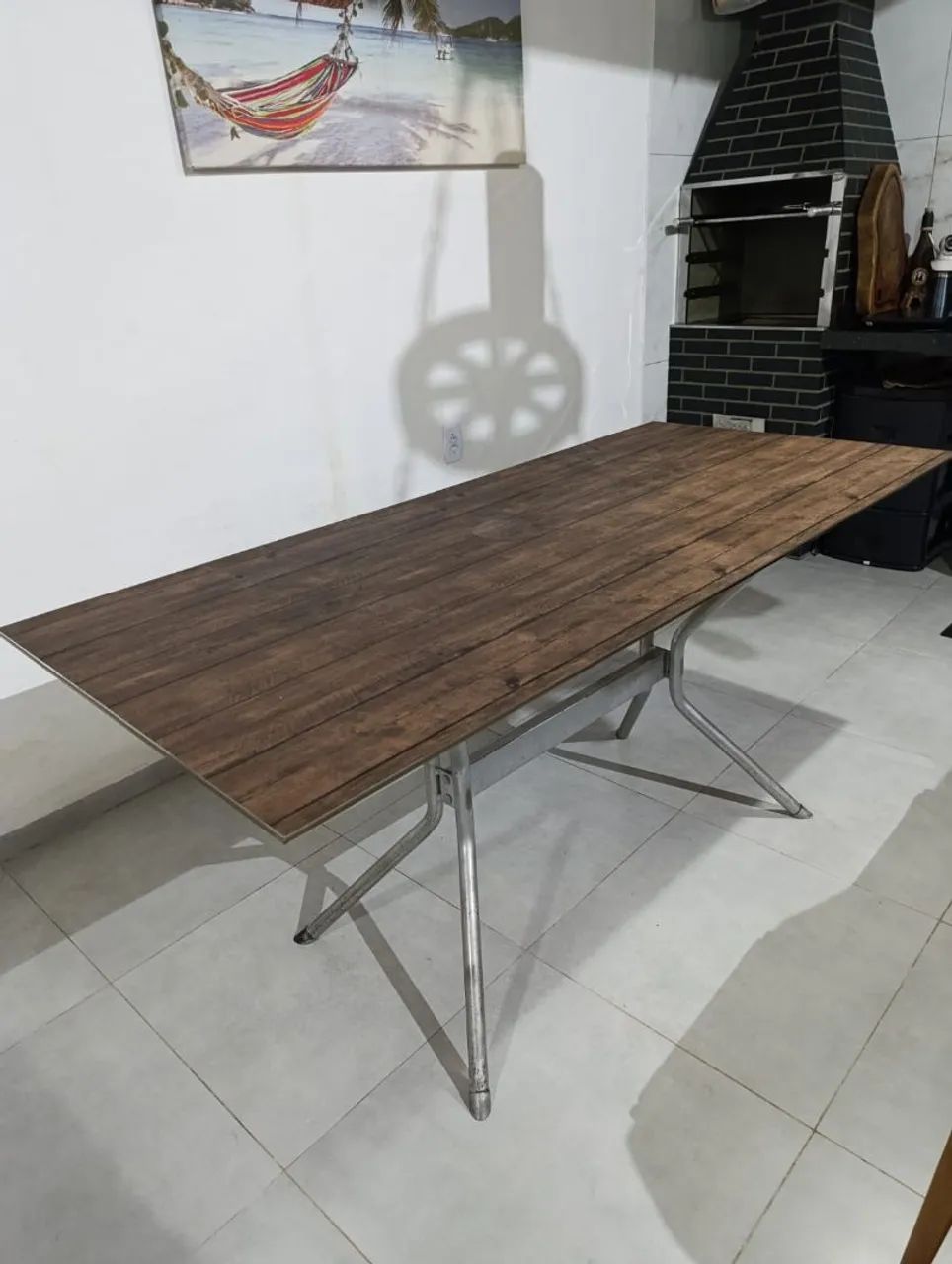 Mesa de vidro em Bom Estado - Foto 2