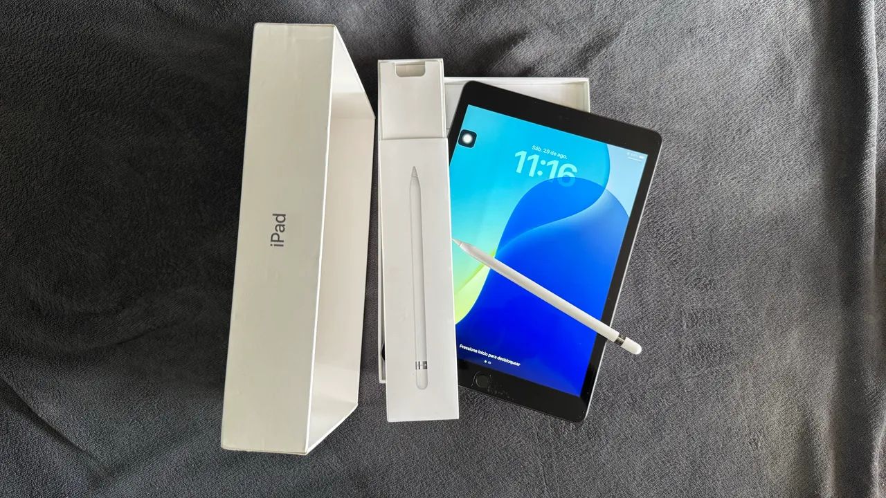 iPad 9ª geração SPACE GRAY / 64GB / Seminovo - Foto 4