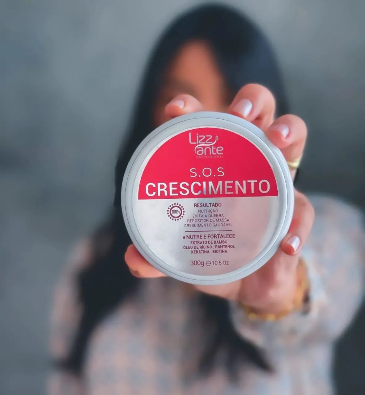 Máscara SOS Crescimento Lizzante Original  - Foto 4