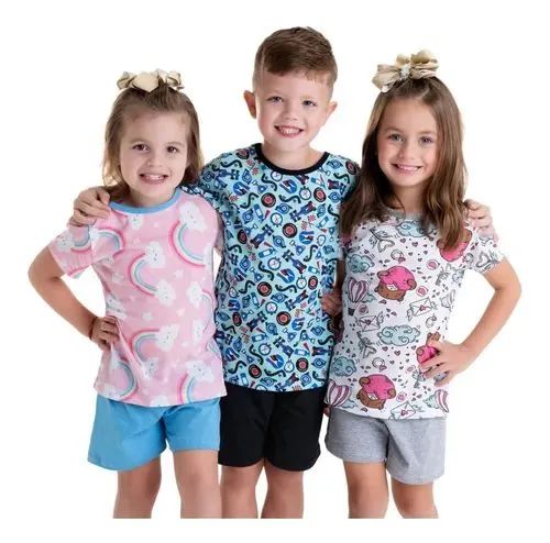 Pijama Infantil Verão Menina 4 ao 10 - Foto 3