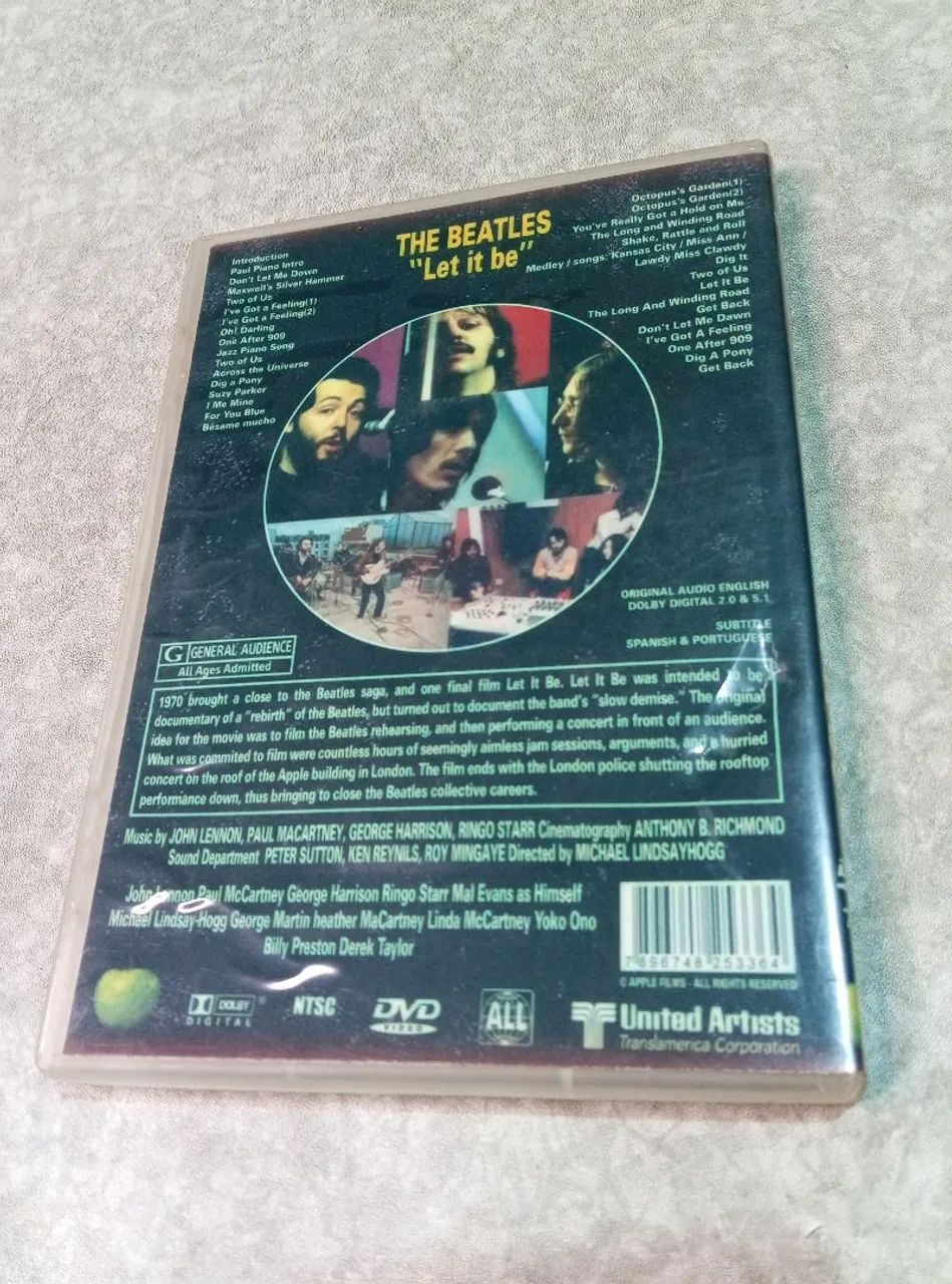 Dvd The Beatles Let It Be - Foto 2