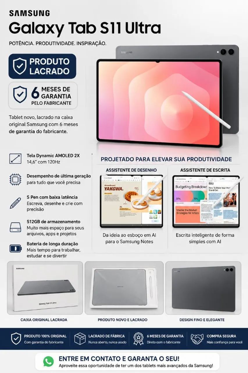 Galaxy Tab S11 Ultra - 512GB - Foto 3