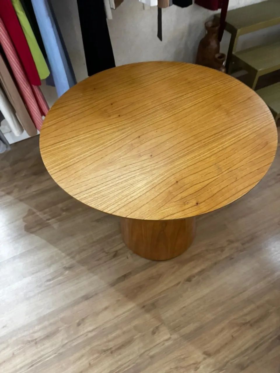 Mesa cone de jantar madeira - Foto 4