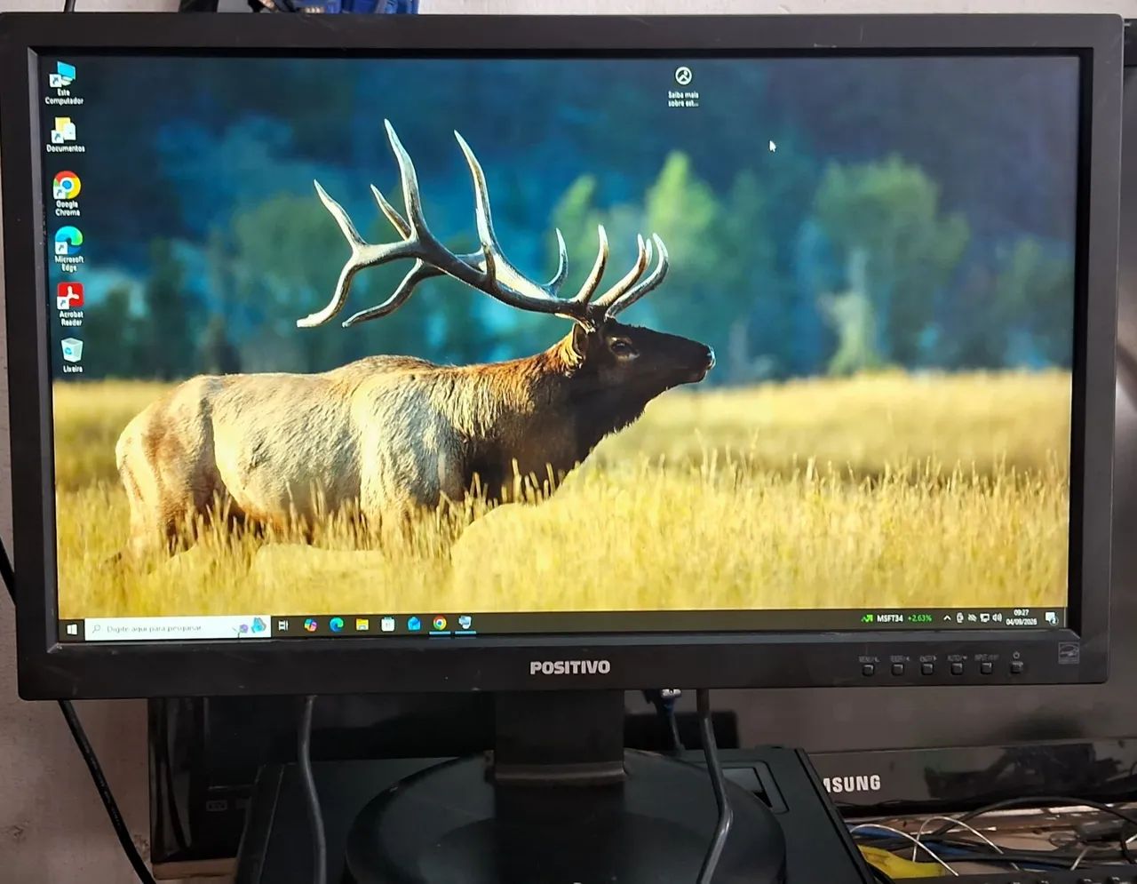 Monitor positivo