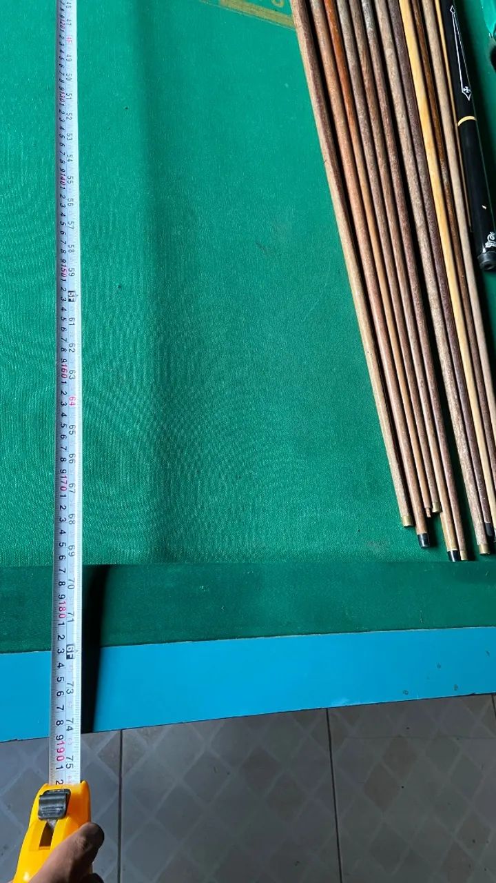 Mesa de bilhar de madeira para residência ( aceito proposta) - Foto 4