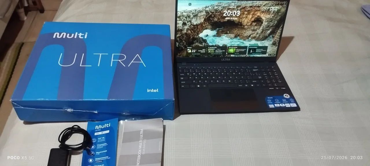 Vendo um notebook multi ultra novo zero na caixa 