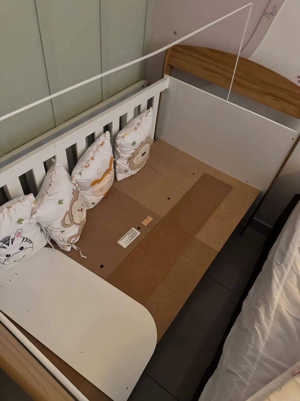 Berço Americano Marquesa 100% Mdf 3 Em 1 Mini Cama - Foto 3