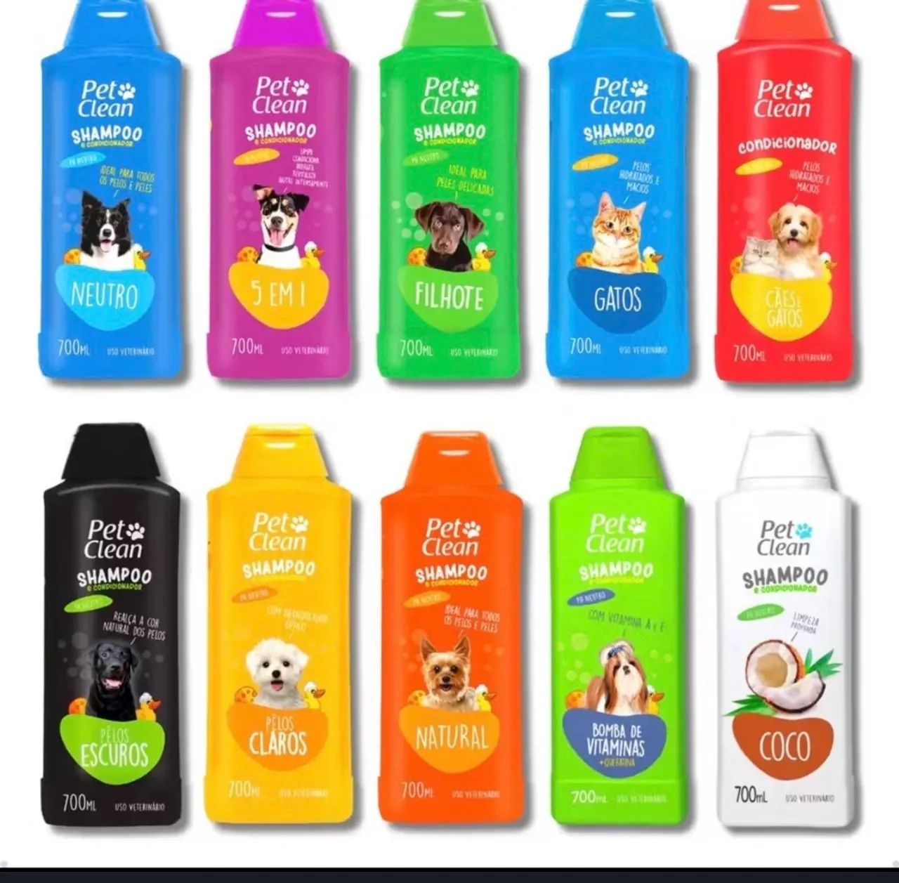 Shampoo pet. 