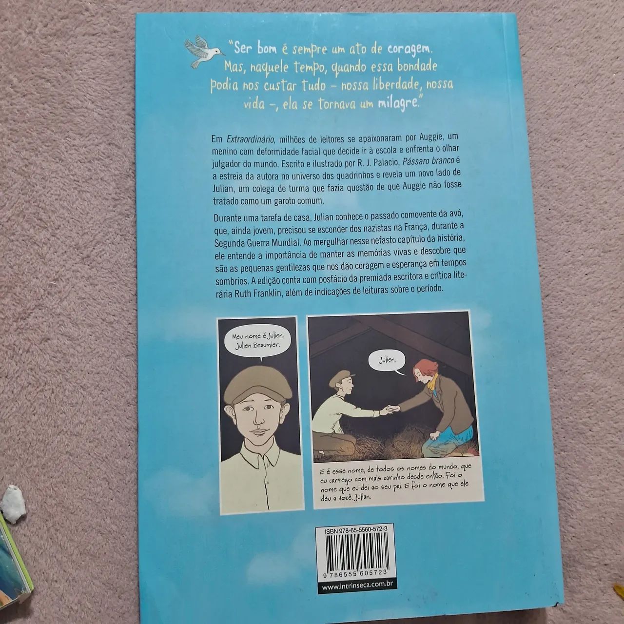 Livro pássaro branco  - Foto 2