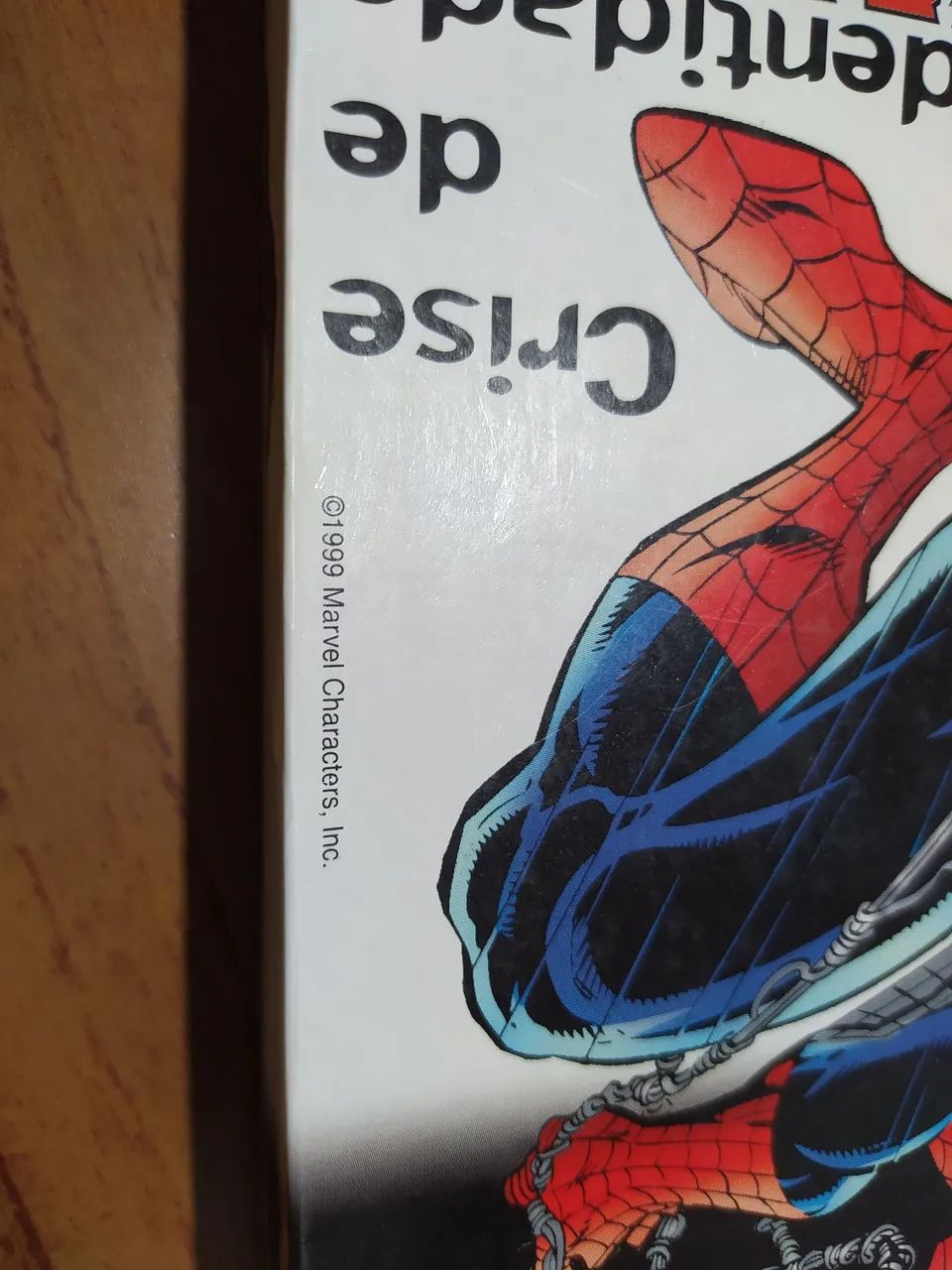 Box Homem Aranha Crise de Identidade Editora Abril 1999  em perfeito estado! - Foto 5