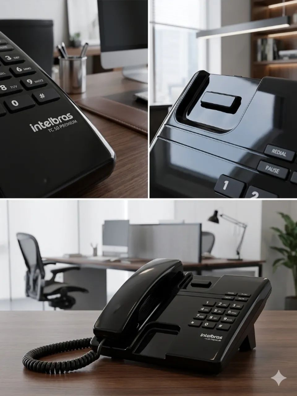 Telefone Fixo Com Fio Para Escritório, Consultório E Empresa TC 50 PREMIUM - USADO