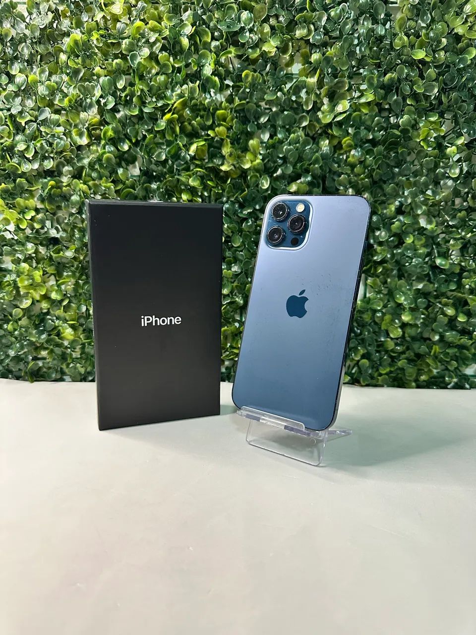 iPhone 12 Pro Max 128gb Azul 100% Bateria Excelente  - Foto 2