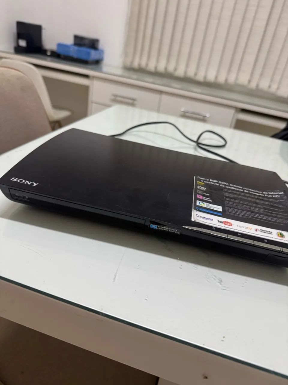 Blu-Ray Sony e DVD  Wi-Fi