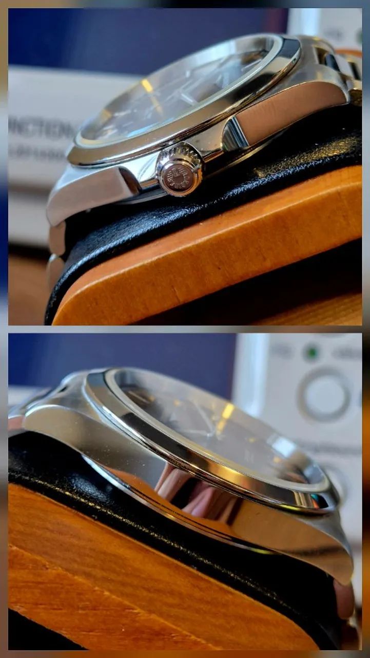Longines conquest 41mm marrom  - Foto 4
