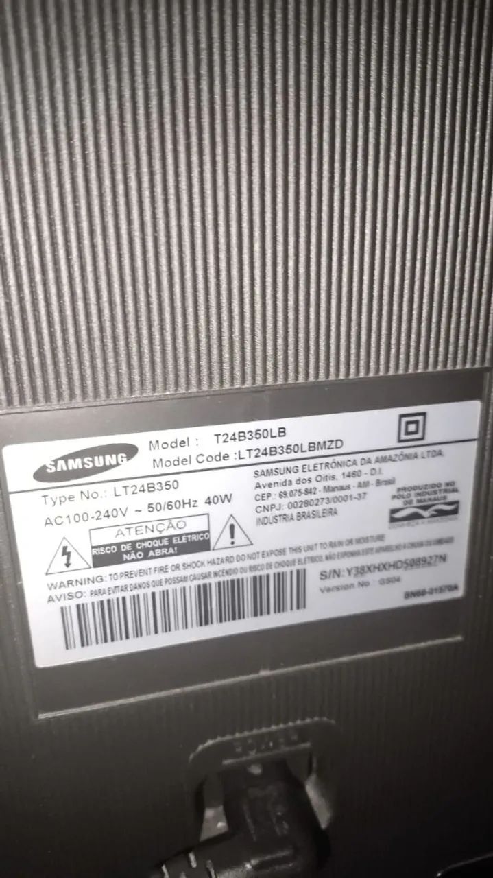 Monitor/TV da marca Samsung, modelo T24B350LB - Foto 2