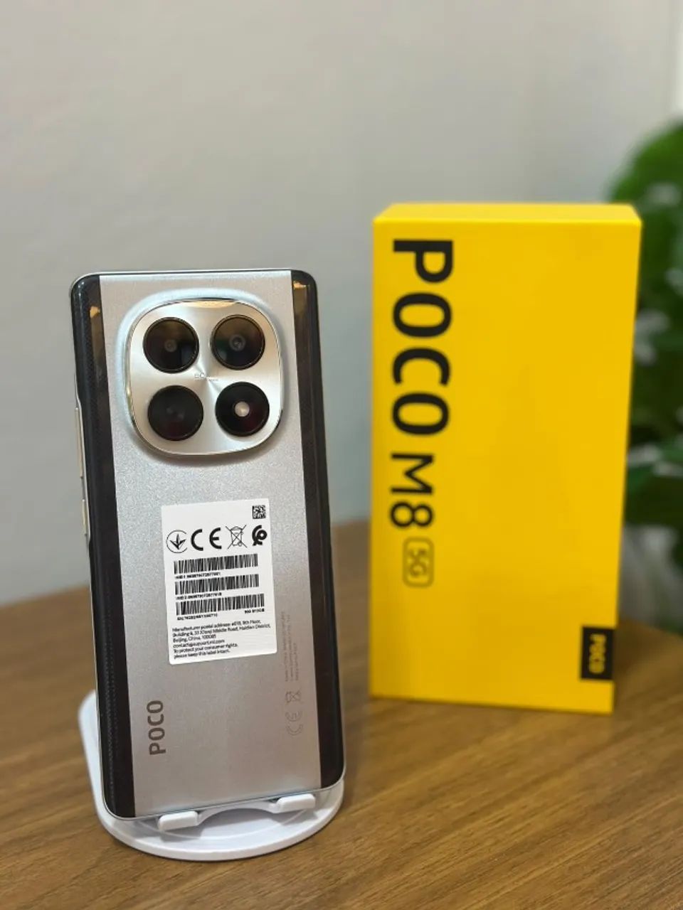 Poco M8 5G 8ram 512gb Cinza, seminovo - Foto 4