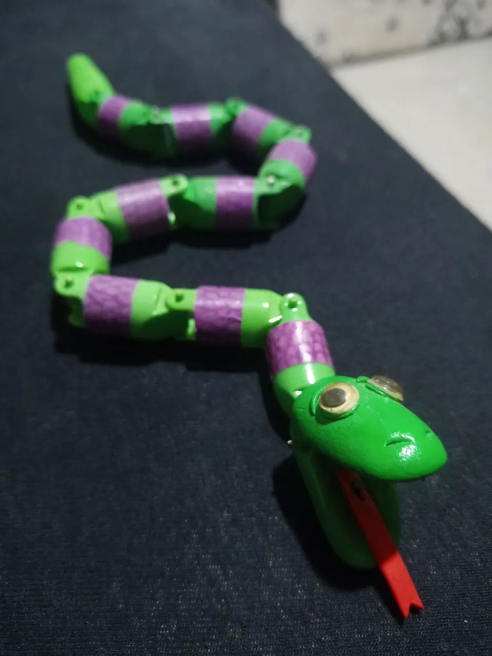Snake Toy story (cabeça é feita de biscuit)