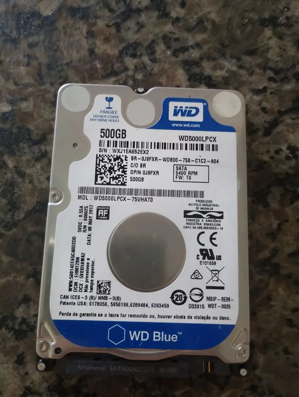 HD NOTEBOOK 500GB