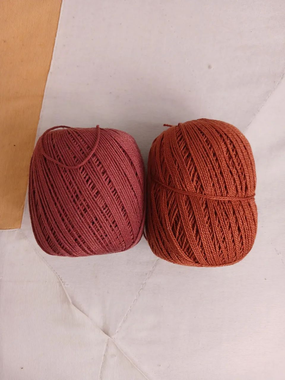 Linhas de crochê 