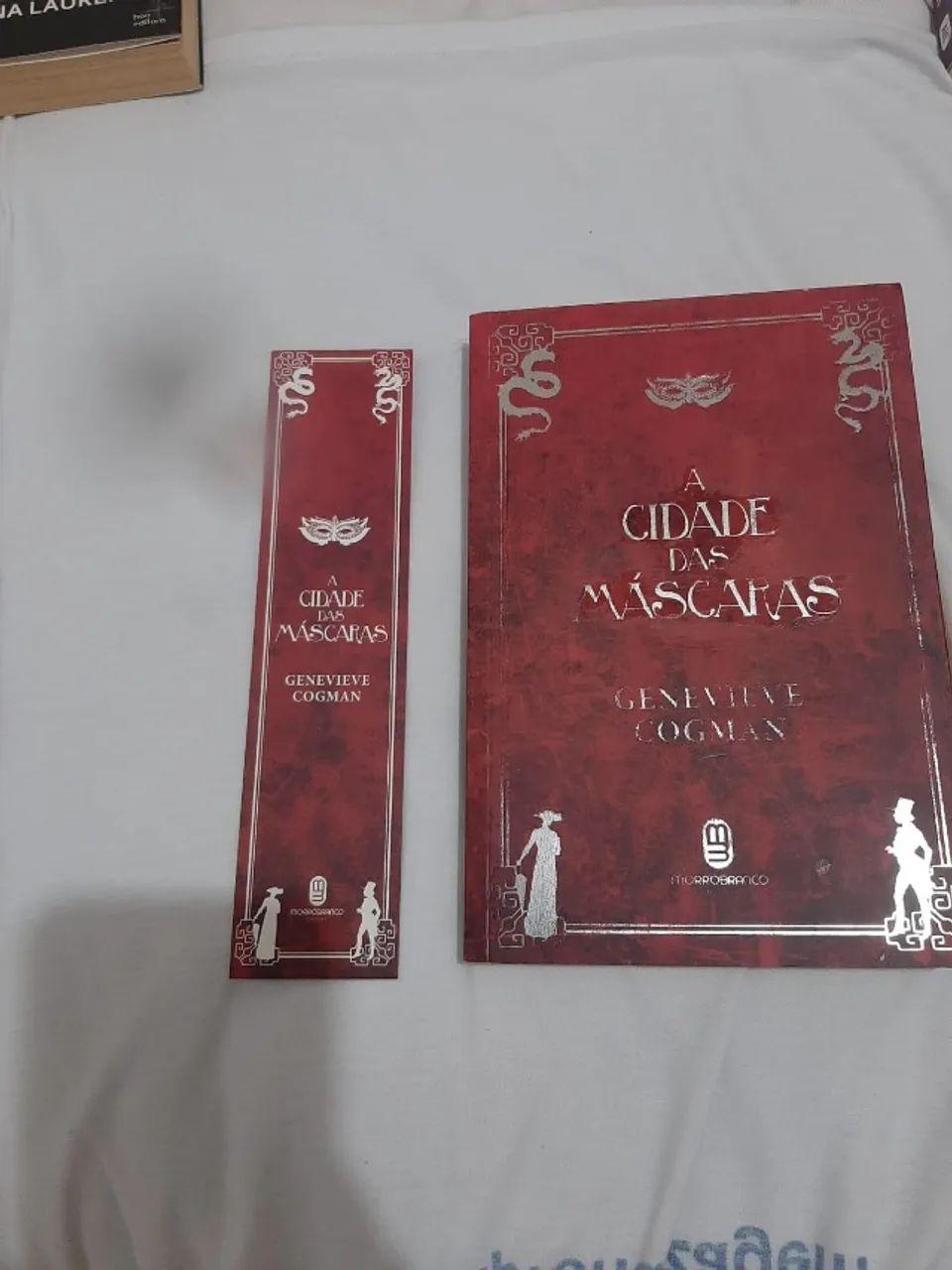 Livro "A cidade das mascaras" 
