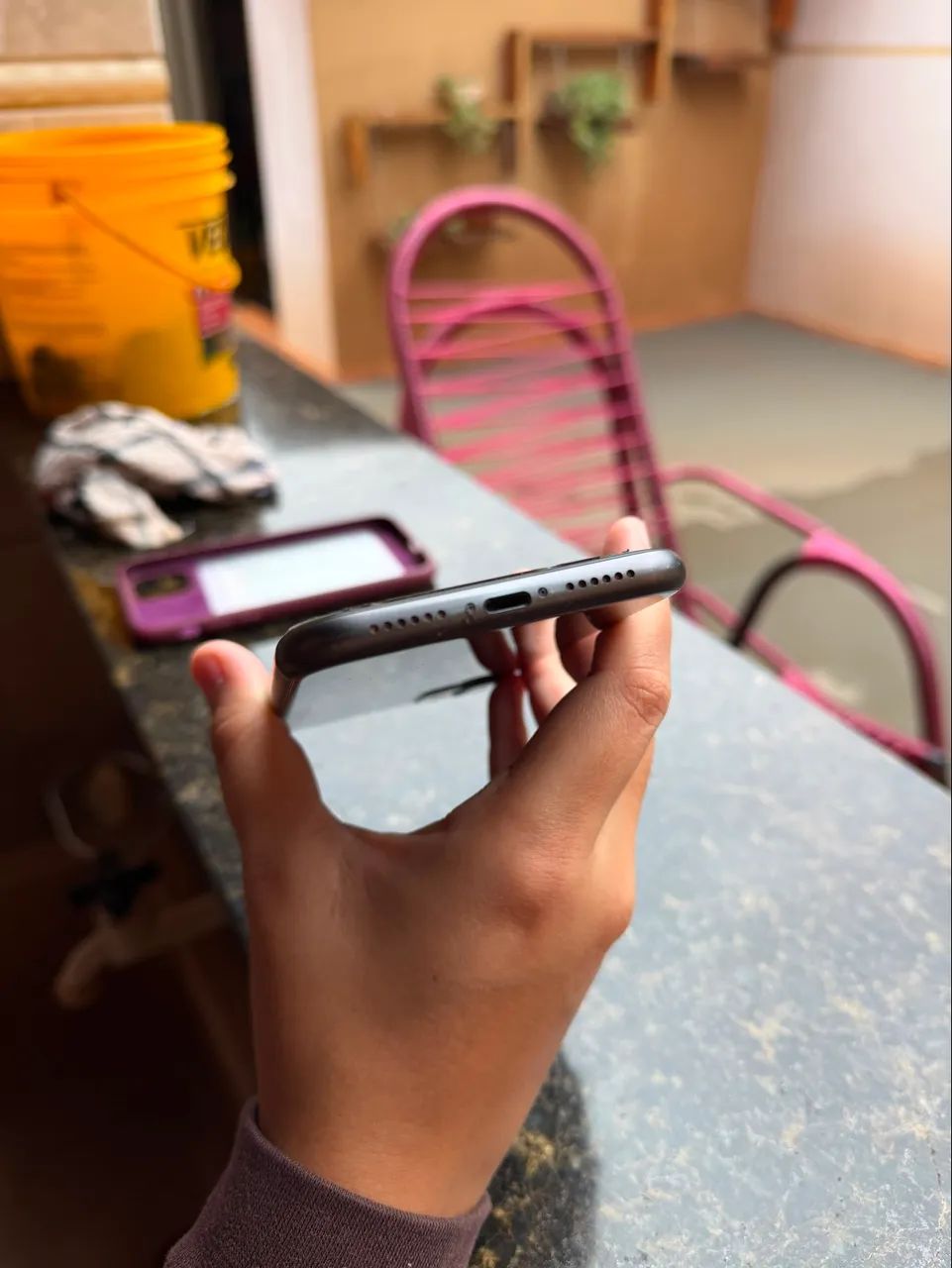 iphone 11, 64gb, pelicula quebrada - Foto 4