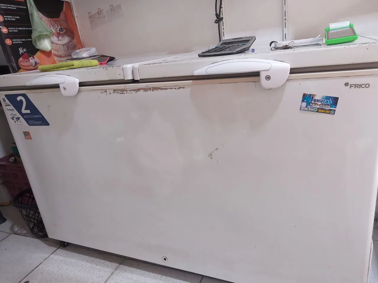 Freezer vertical, 503litros .