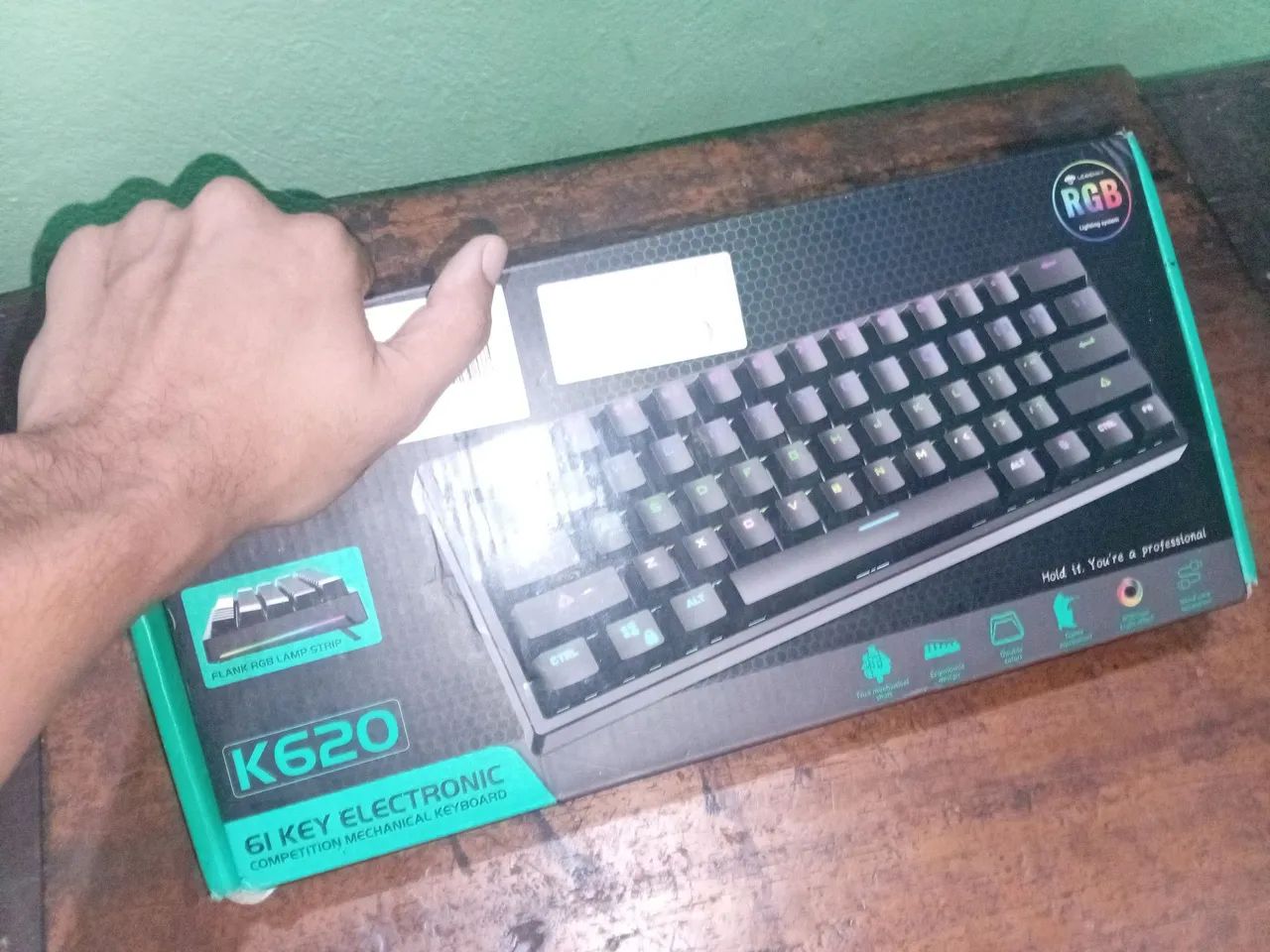 Teclado mecânico 60% - Foto 2