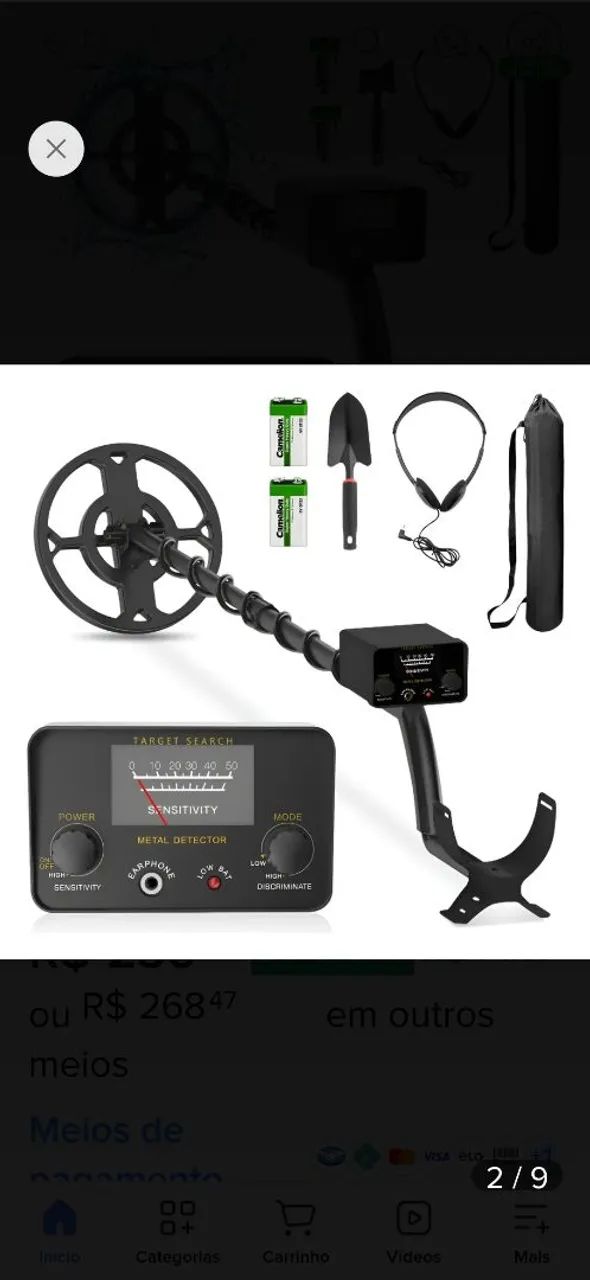 DETECTOR DE METAL