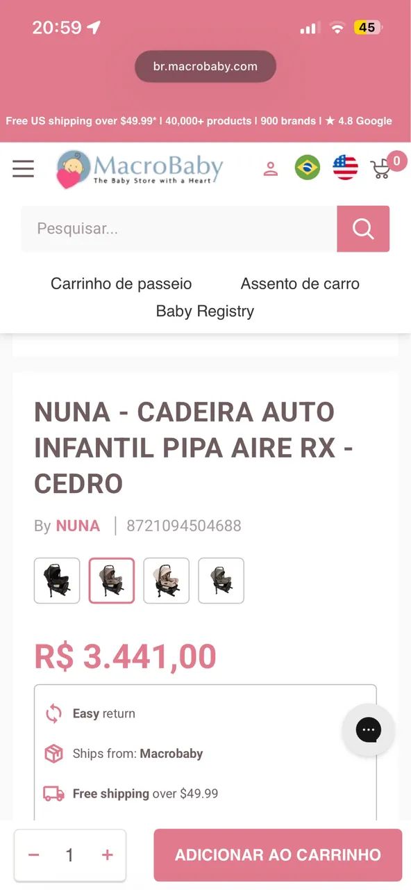 Bebê conforto  - Foto 2