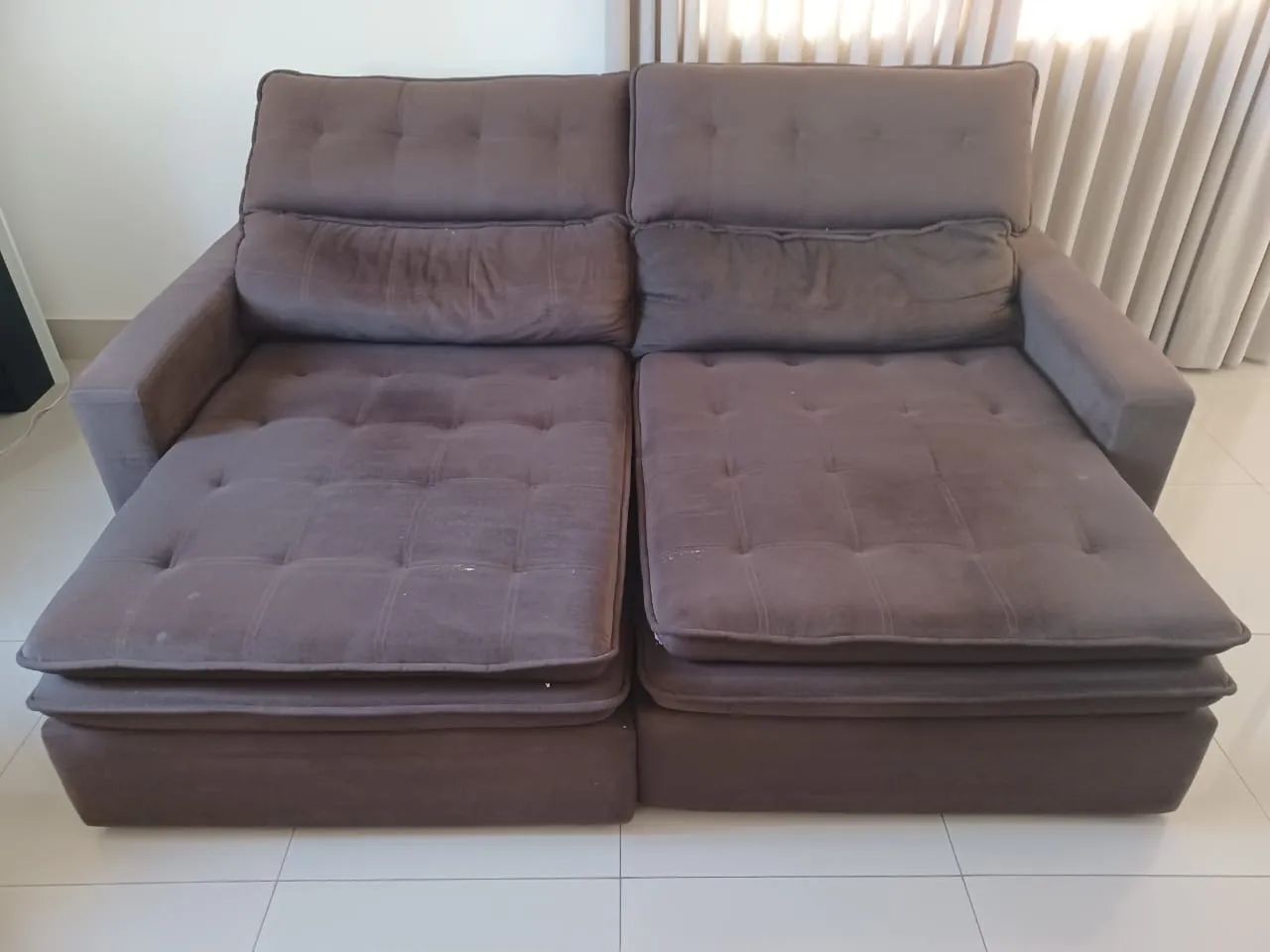 SOFÁ MARROM  - Foto 2