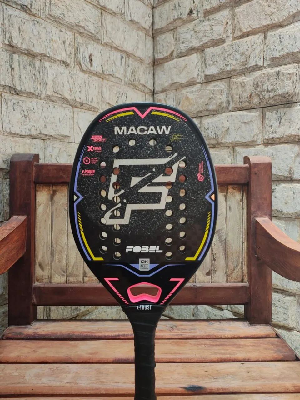 Raquete Beach Tennis Fobel Macaw