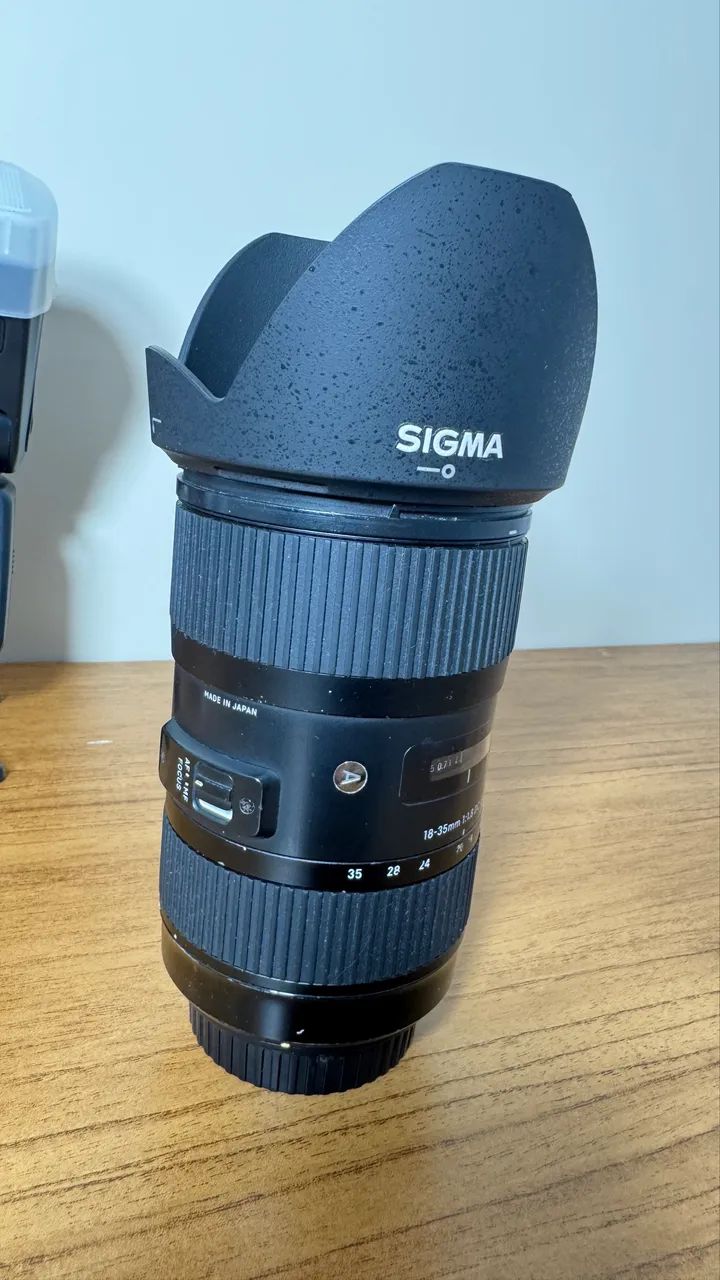 Vendo Lente Sigma 18-35mm f/1.8 DC HSM Art - Canon EF - Foto 2