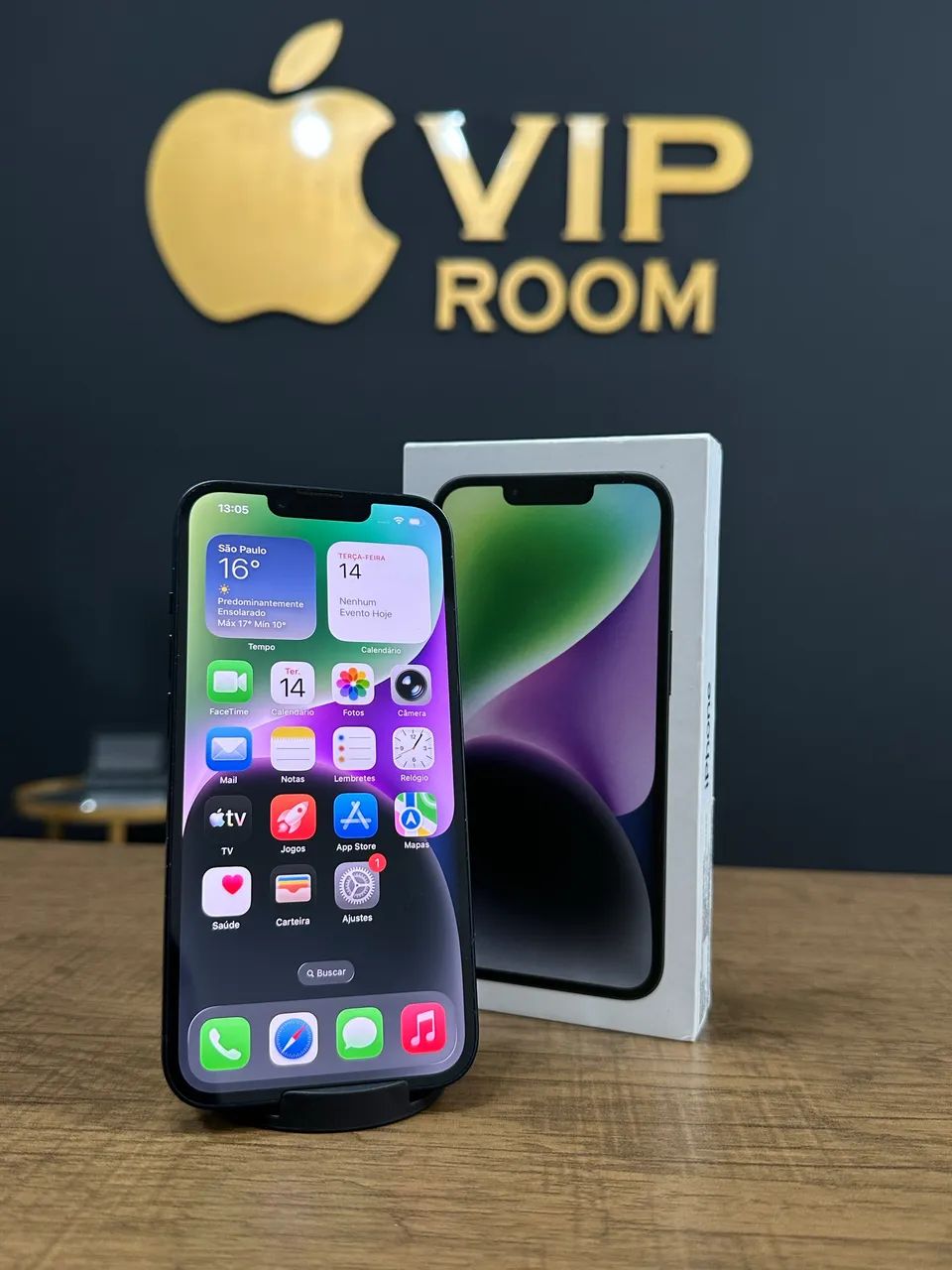 iPhone 14 128gb preto semi novo!! - Foto 5
