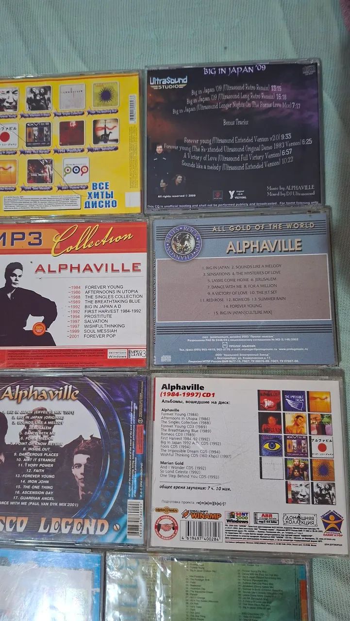 Alphaville -CDs- bootlegs - varios - Foto 5