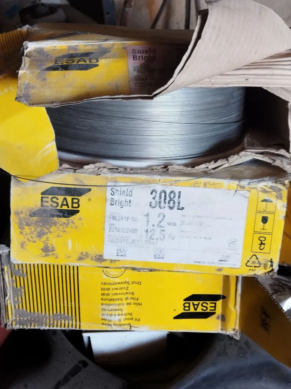 Arame Solda Mit  308 1.2mm rolo  12.5