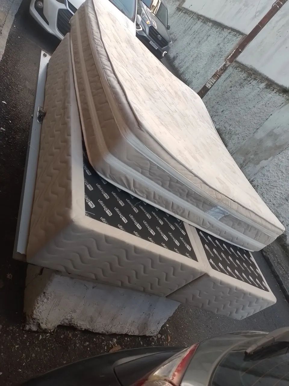 Cama de casal com duas bases  - Foto 3